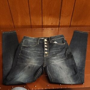 Women's Blue Denim Jeans Super High Rise Jennings So Goods For Life